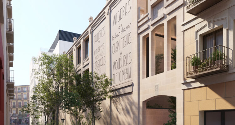 Render de cómo quedará la calle de Cenicero