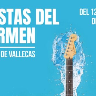 Cartel de las Fiestas del Carmen de Puente de Vallecas