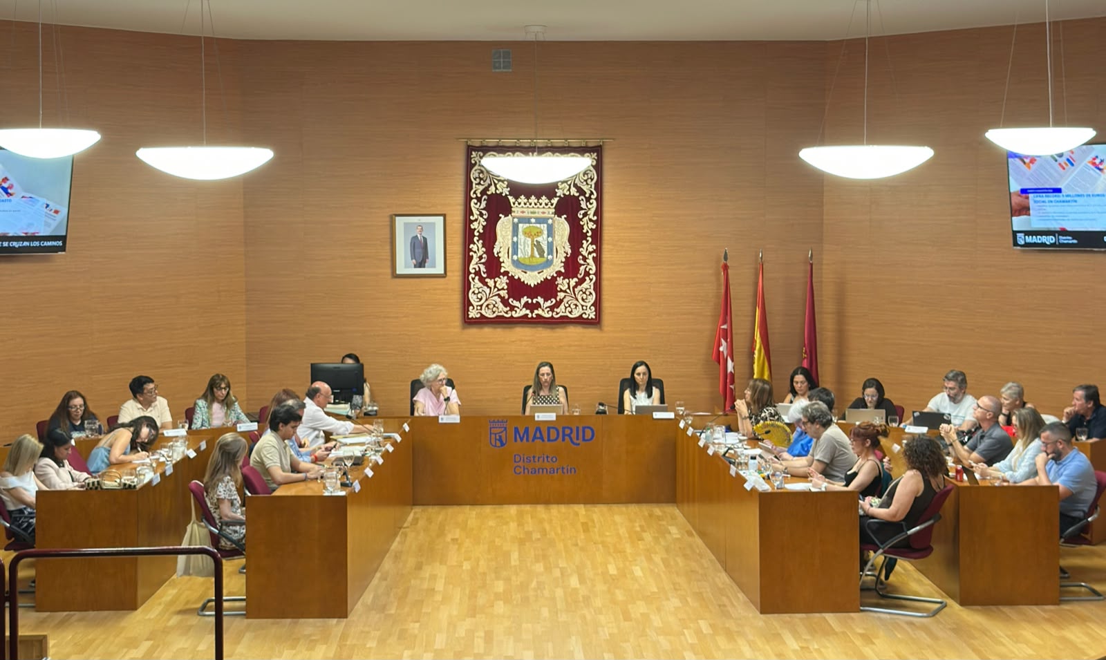 Debate sobre el Estado del Distrito de la Junta Municipal de Chamartín