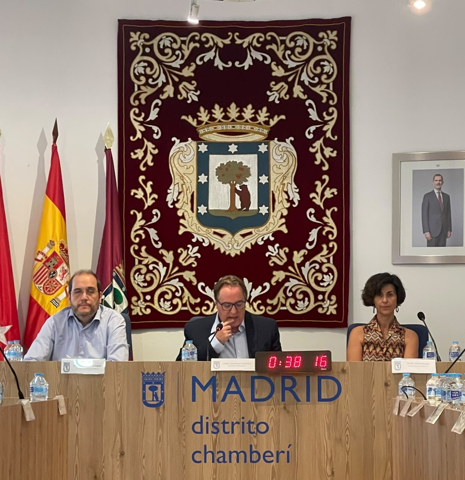 Debate sobre el Estado del Distrito de la Junta Municipal de Chamberí