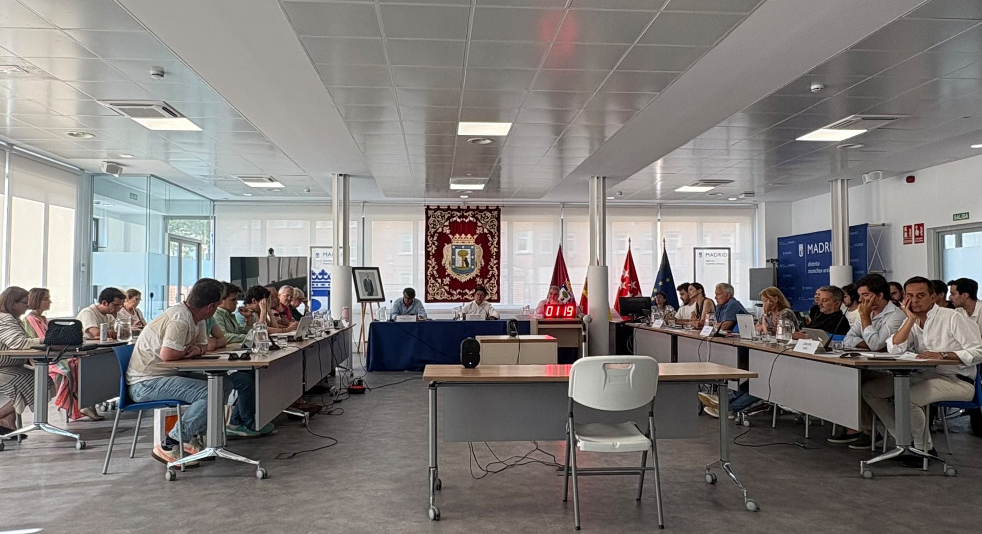 Debate sobre el Estado del Distrito de la Junta Municipal de Moncloa-Aravaca