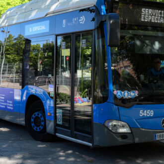 Servicio especial de autobús de EMT Madrid