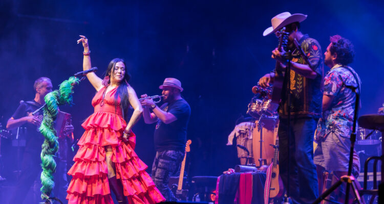 La cantante mexicana Lila Downs en Veranos de la Villa