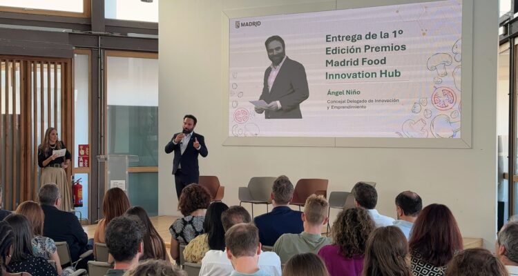 El concejal delegado de Innovación y Emprendimiento, Ángel Niño, participó en el quinto aniversario de Madrid Food Innovation Hub