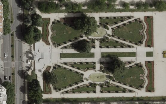 Imagen vuelo detalle de El Retiro