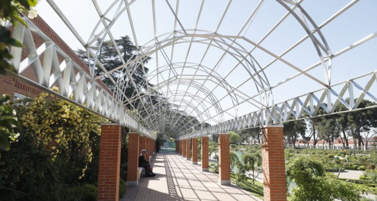 La Rosaleda del parque del Oeste