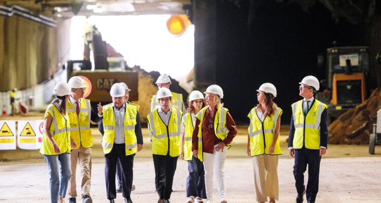 El alcalde ha visitado el ámbito junto a la delegada de Obras y Equipamientos y los concejales de Fuencarral-El Pardo, Chamartín y Tetuán