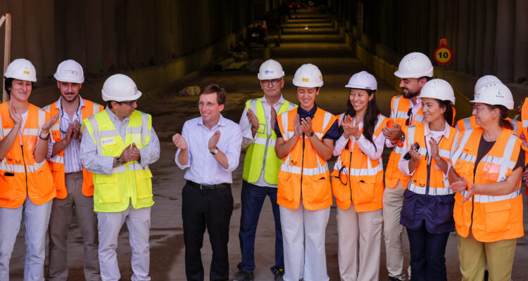 El alcalde ha visitado el ámbito junto a la delegada de Obras y Equipamientos y los concejales de Fuencarral-El Pardo, Chamartín y Tetuán