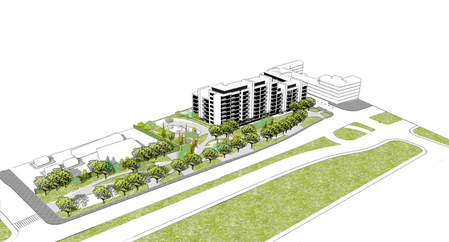 Plano del proyecto de urbanización del ámbito de la Subestación de Canillejas
