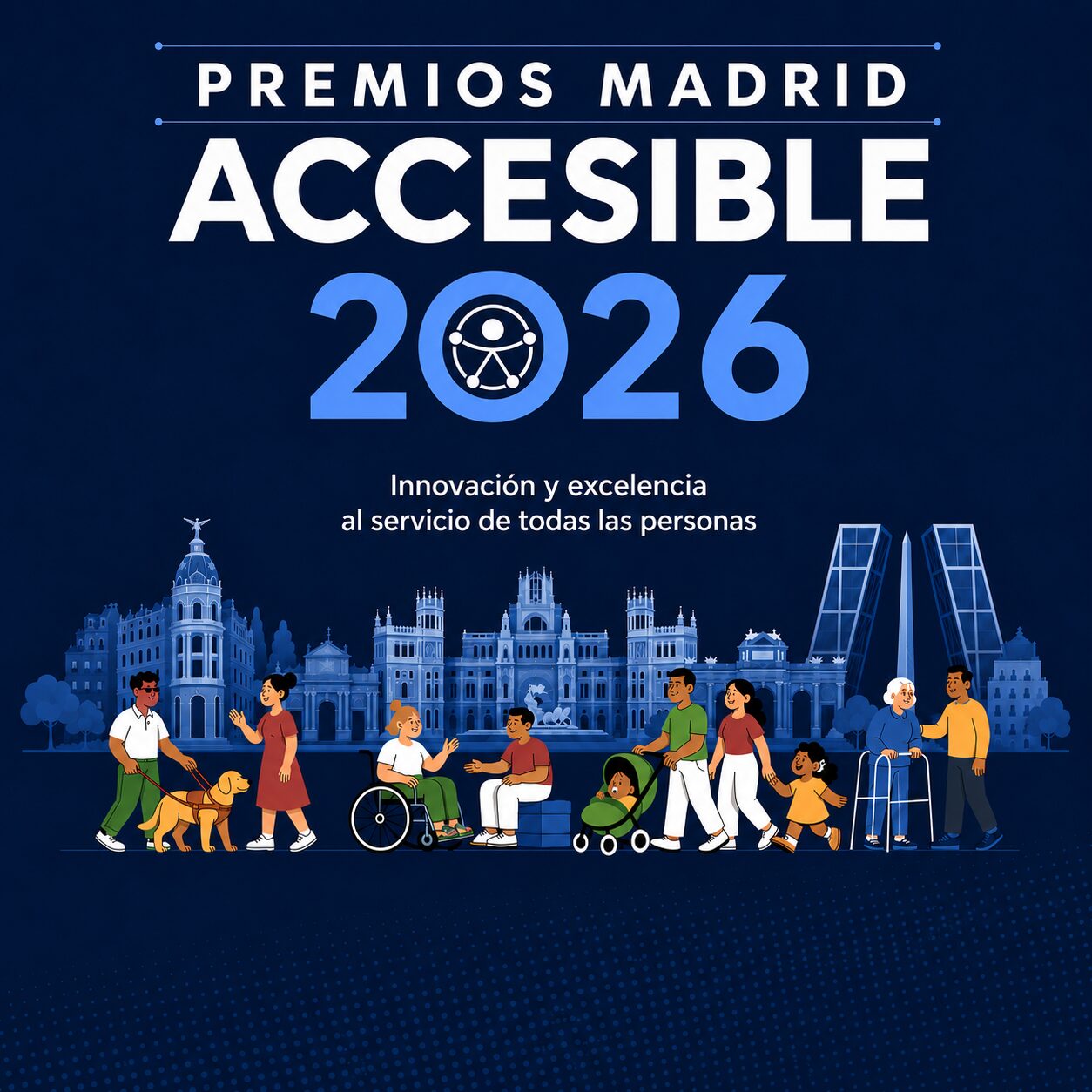 Imagen promocional de los Premios Madrid Accesible