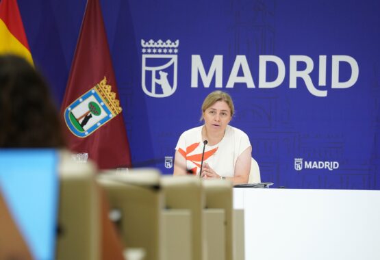 Sanz durante la rueda de prensa posterior a la Junta de Gobierno de hoy