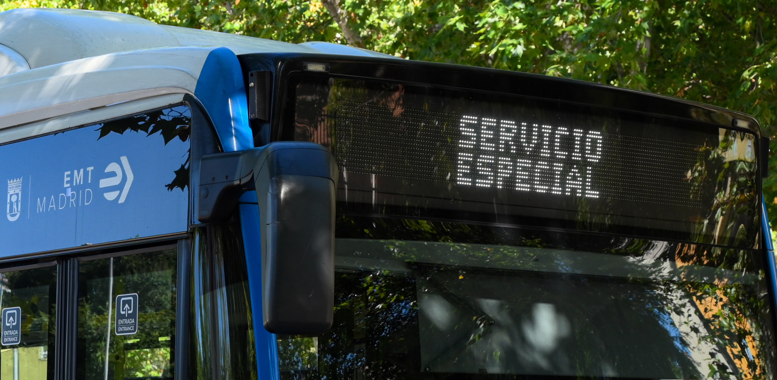 Servicio especial de autobús de EMT Madrid