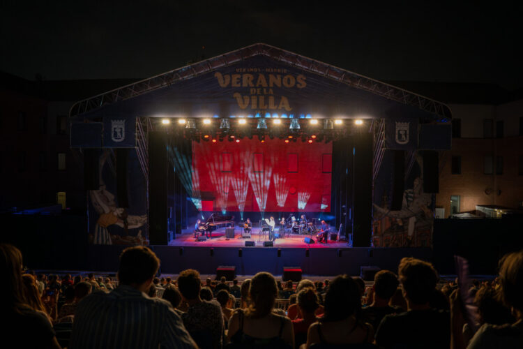 Actuación musical en los Veranos de la Villa