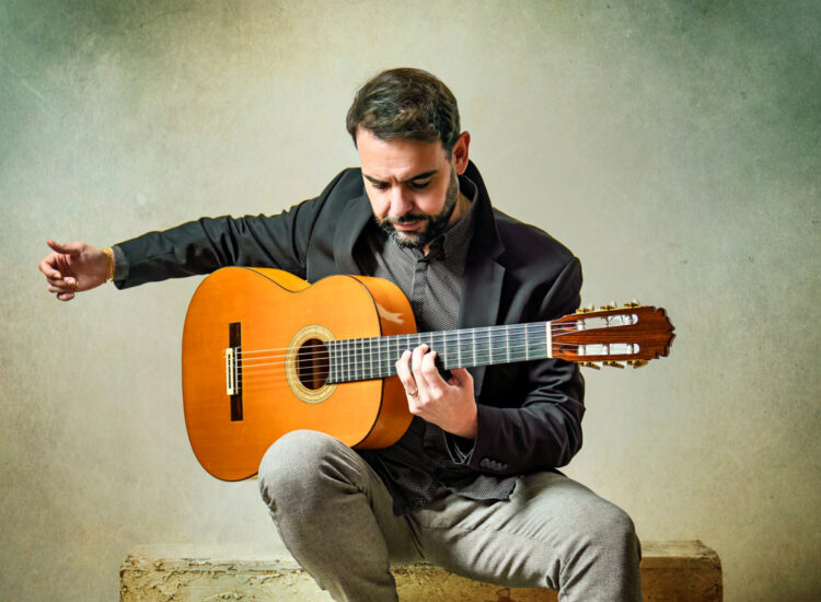 El guitarrista Dani de Morón