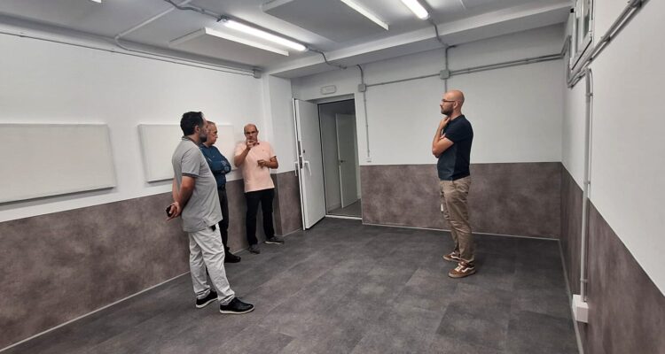 Una de las nuevas salas de ensayo del Centro Comunitario Guatemala