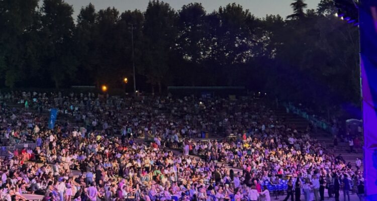Auditorio al aire libre del parque de Enrique Tierno Galván