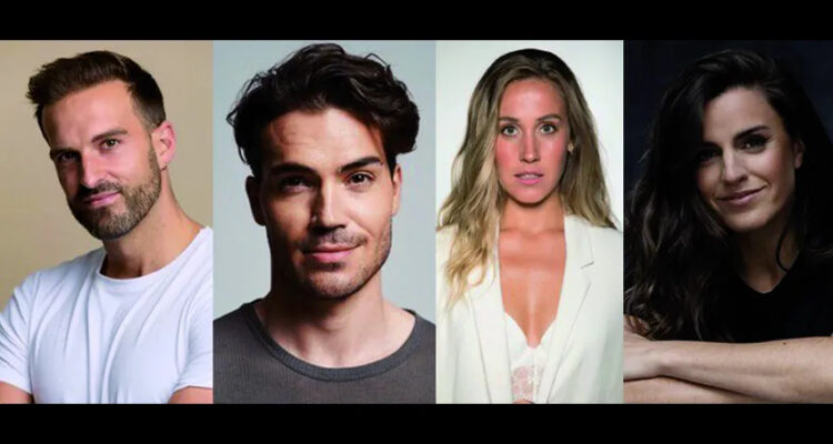 Imagen de los artistas participantes en el homenaje a ABBA