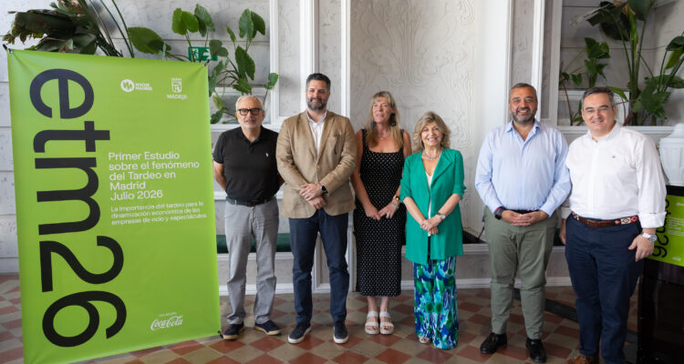 La delegada de Economía, Innovación y Hacienda, Engracia Hidalgo, participa en la presentación de un estudio sobre el impacto económico, social y cultural del tardeo en Madrid