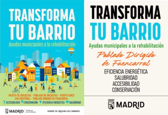 Cartelería Transforma tu Barrio 2026 