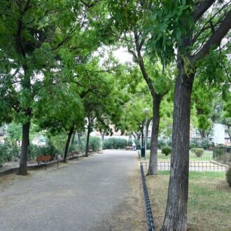 Imagen actual del parque de Canillejas