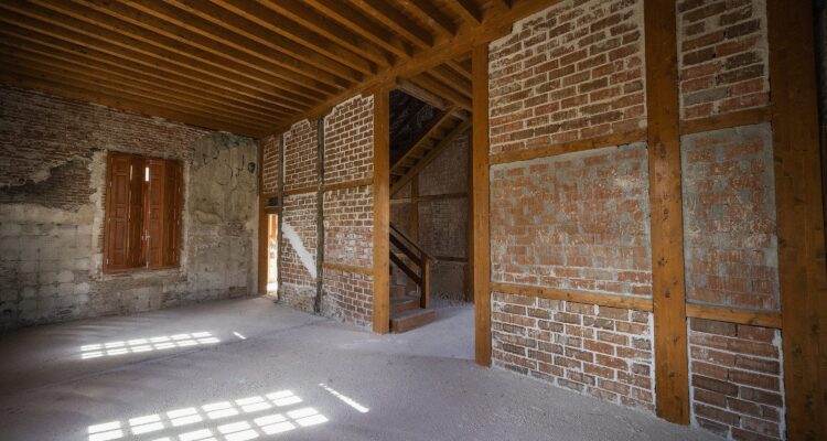 Espacio interior de la Villa de San Miguel de Carabanchel