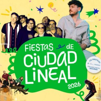 Fragmento del cartel de las fiestas de Ciudad Lineal de 2026