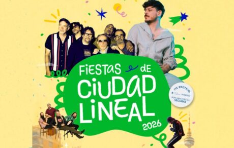 Fragmento del cartel de las fiestas de Ciudad Lineal de 2026