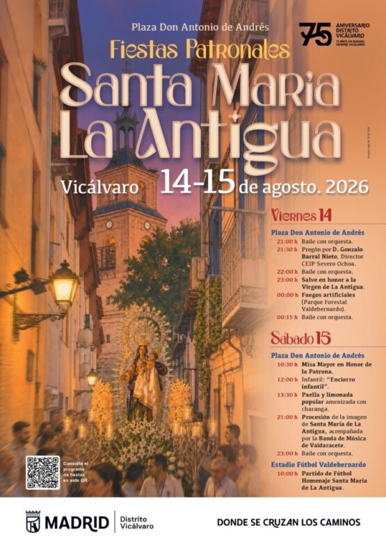 Cartel de las fiestas de Vicálvaro