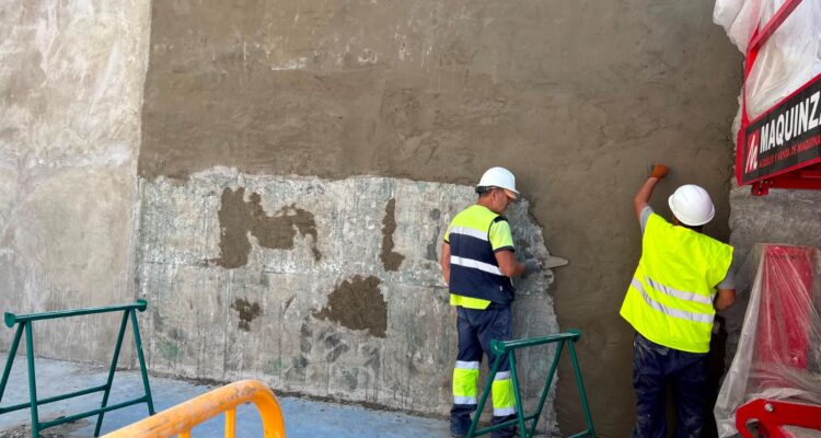 Obras de reparación y consolidación del Frontón Tudelillas