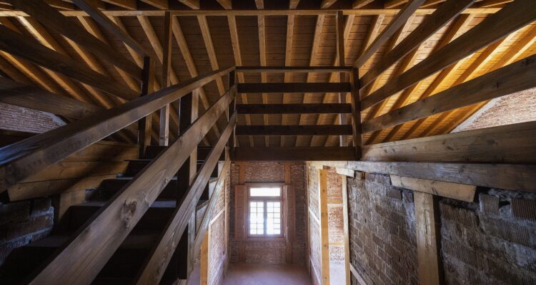 Interior de la Villa de San Miguel en el distrito de Carabanchel