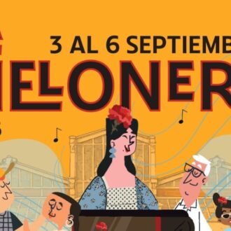 Cartel de las Fiestas de La Melonera 2026 en el distrito de Arganzuela