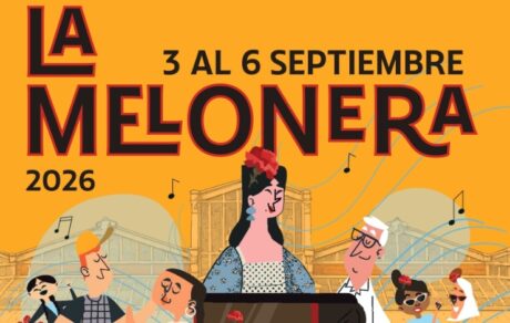 Cartel de las Fiestas de La Melonera 2026 en el distrito de Arganzuela
