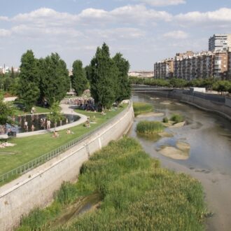 Vista del río Manzanares