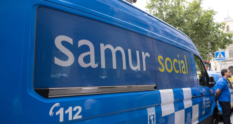 Vehículo de SAMUR Social