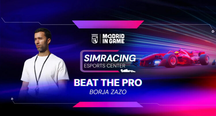 Cartel del reto Beat the Pro con Borja Zazo