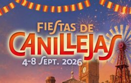Fragmento del cartel de las Fiestas de Canillejas 2026