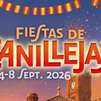 Fragmento del cartel de las Fiestas de Canillejas 2026
