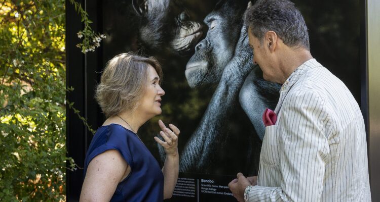La delegada de Cultura, Turismo y Deporte, Marta Rivera de la Cruz, inaugura la exposición ‘Emociones en peligro. Fotografías de Tim Flach’