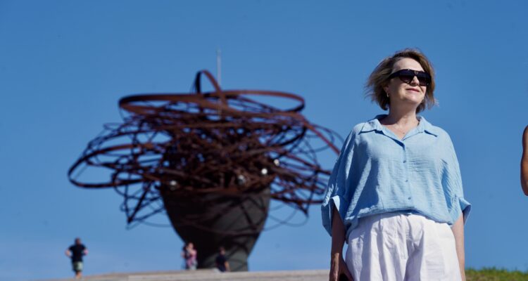 La delegada de Cultura, Turismo y Deporte, Marta Rivera de la Cruz, en la presentación de la nueva edición de Madrid es Paisaje