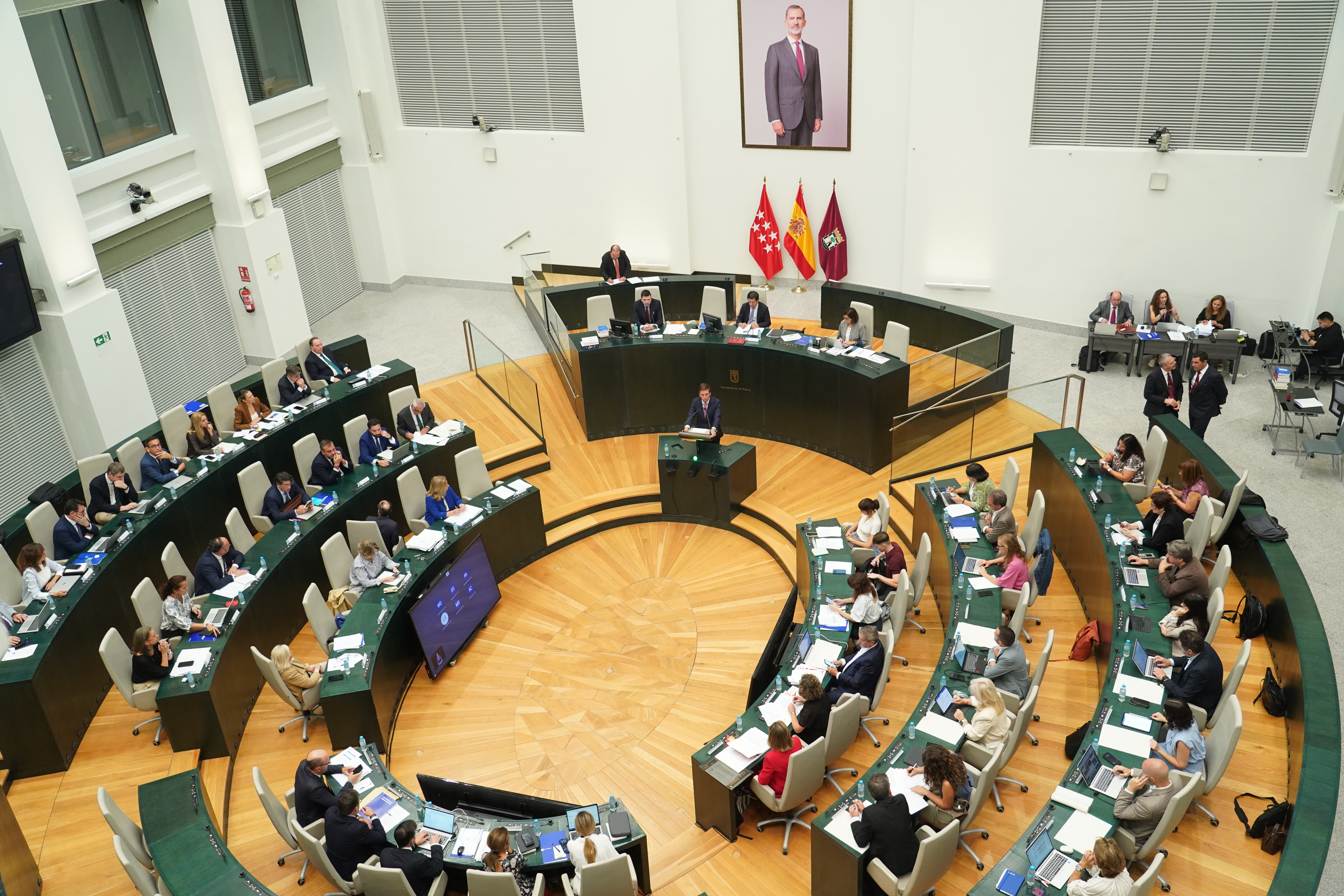 Sesión del Pleno del Ayuntamiento de Madrid del 29 de septiembre de 2026
