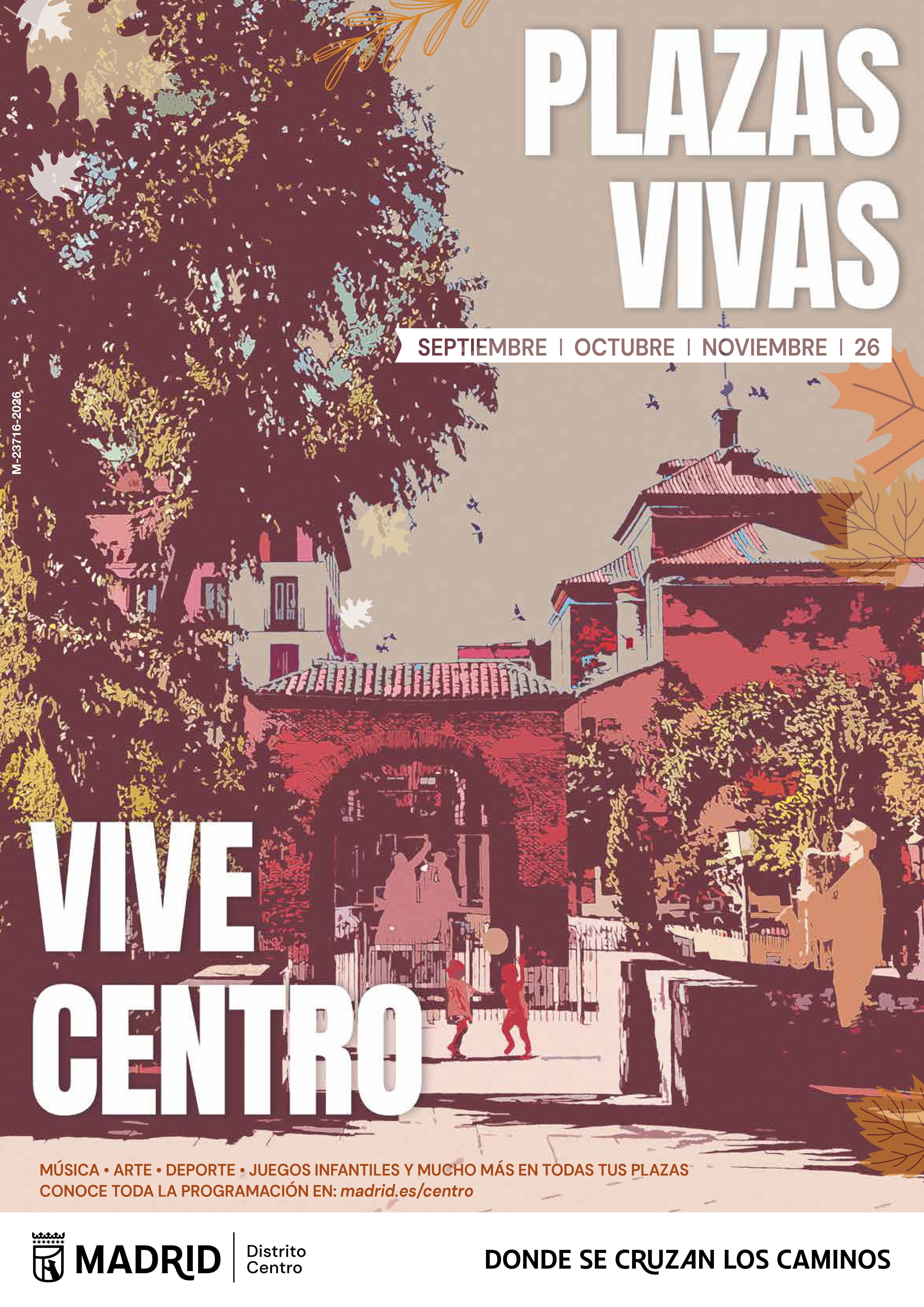 Cartel Plazas Vivas
