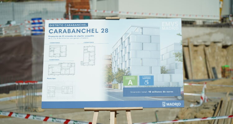 Cartel de la promoción Carabanchel 28