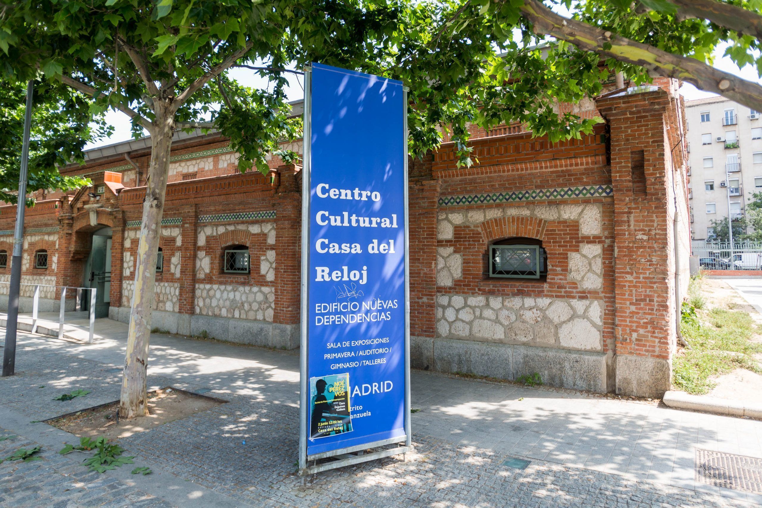 Fachada del Centro Cultural Casa del Reloj