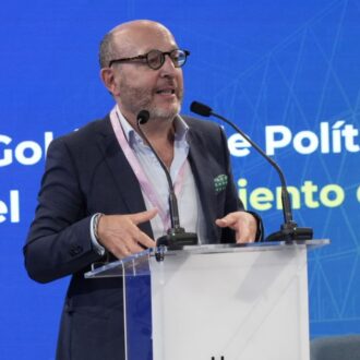 José Fernández en la presentación del protocolo que el Ayuntamiento de Madrid ha firmado con la entidad AutentiZity