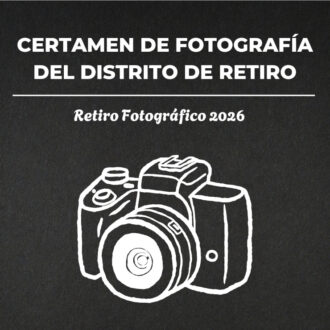Imagen del cartel del certamen de fotografía Retiro Fotográfico 2026