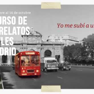 Cartel X Concurso Microrrelatos de EMT Madrid