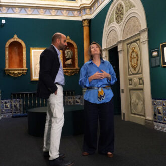 La delegada de Cultura, Turismo y Deporte, Marta Rivera de la Cruz, en la presentación de la XIV edición de Madrid Otra Mirada