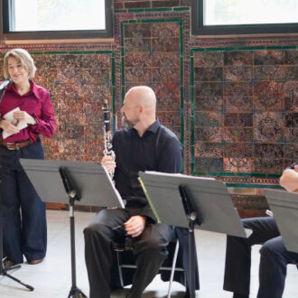 La delegada de Cultura, Turismo y Deporte, Marta Rivera de la Cruz, en la presentación de la nueva temporada de la Banda Sinfónica Municipal de Madrid