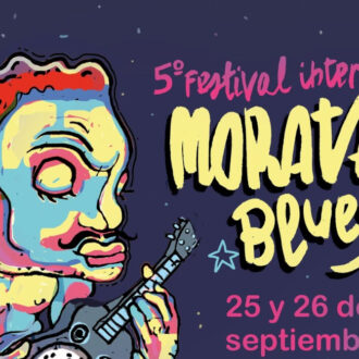 Imagen del cartel del festival ‘Moratalaz Blues’