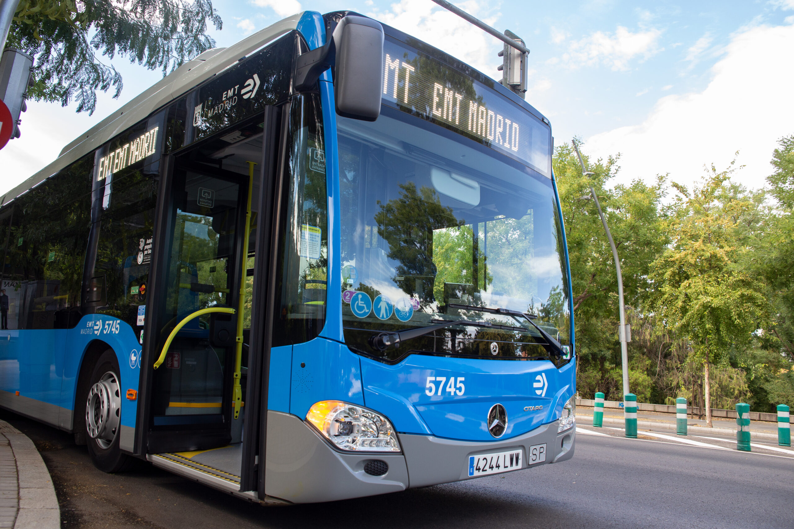 Autobús de la EMT. Imagen de archivo